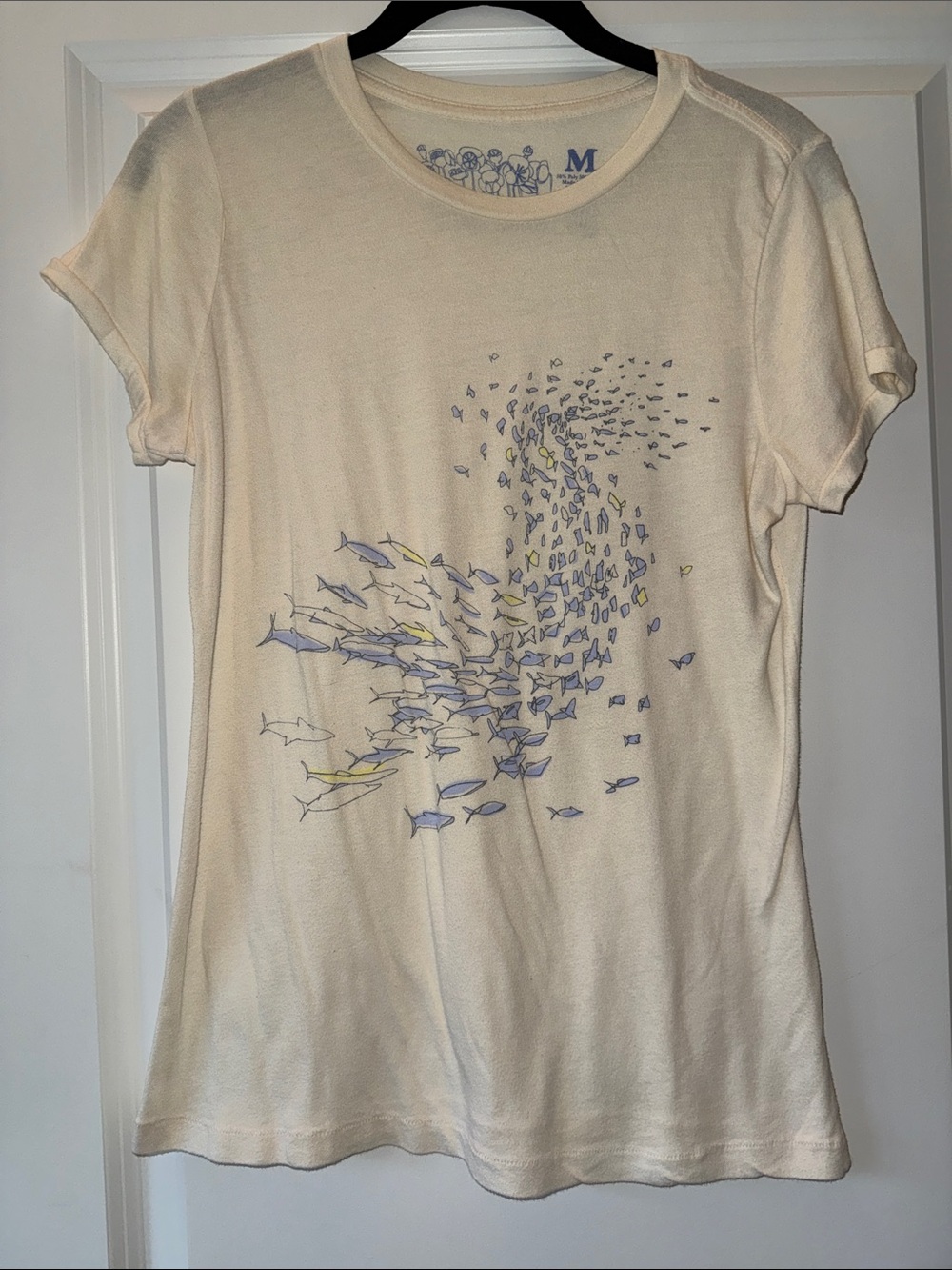 Trovata Fish Print T-shirt size M